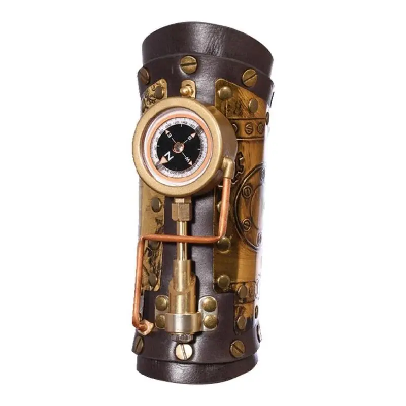 39BB Universal Steampunk Wrist Cuffs with Perfect for Costume Parties