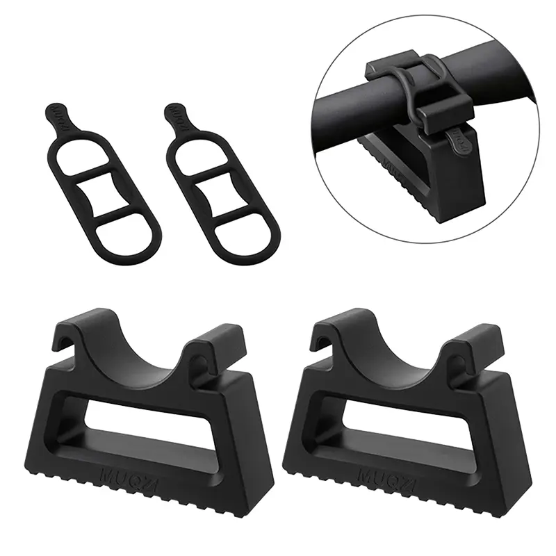 2Pcs/Set Bike Maintenance Repair Tool 30~34mm Grips Bicycle Handlebar Stand E-Bike Inverted Parking Rack Stable Clip-On Bracket