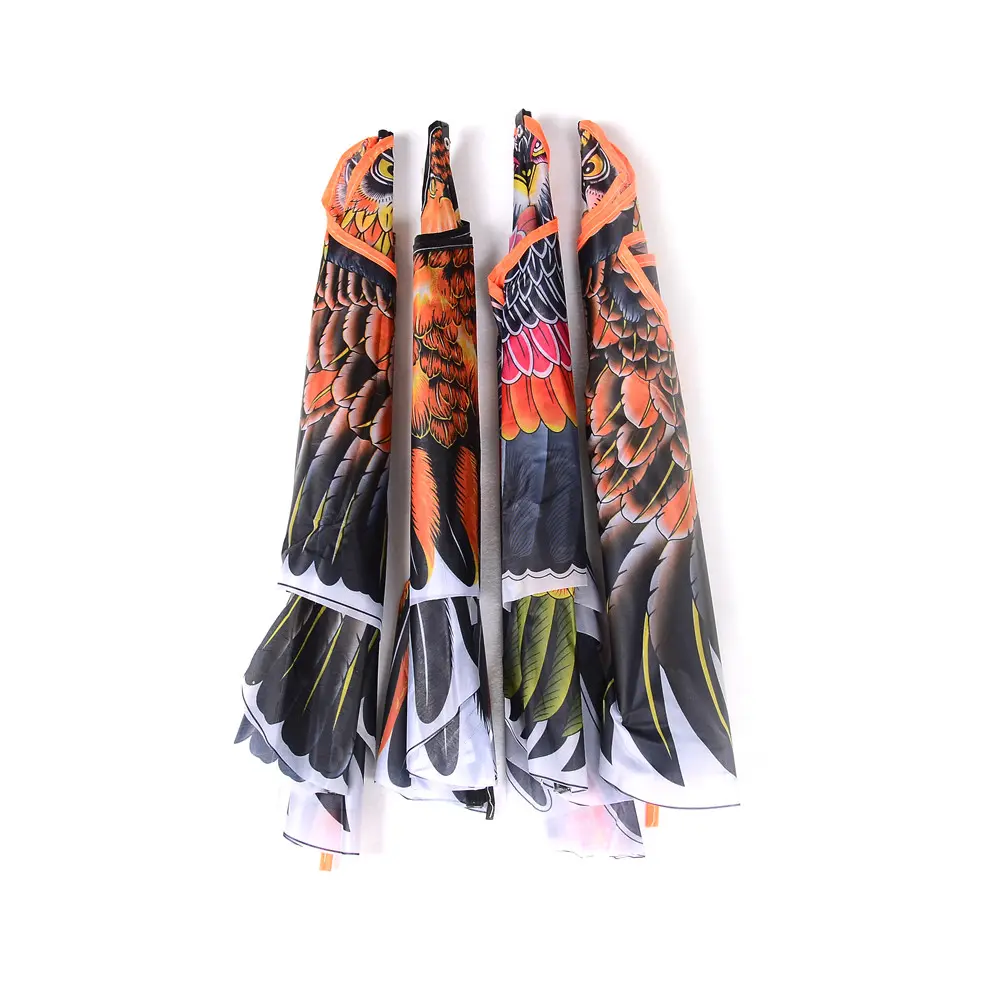 1pc 1m Flat Cloth Eagle Kite toy for children Flying Bird Kites Windsock Garden Toys Outdoor Kids Gift Randomly