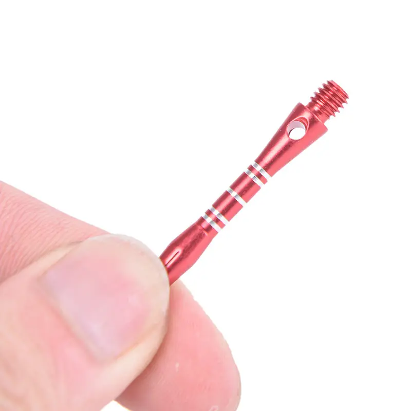 12Pcs/lot Aluminum Alloy Darts Shafts 35mm Stem 3 Colors Black+Blue+Red 2BA Thread Dart Replacement