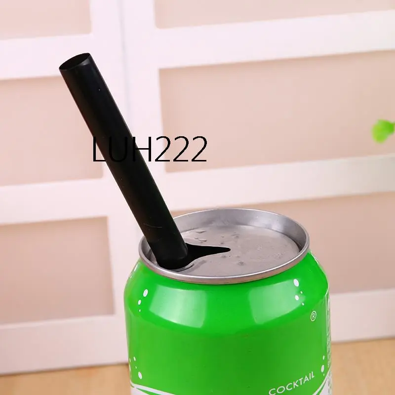 100pcs 7.5" Big Milkshake Straws Bubble Boba Milk Tea Plastic Thick Smoothie Cold Drinking Drinkware Bar Accessories