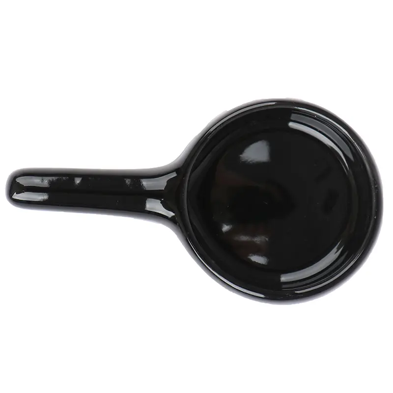 Ceramic Candle Holder With Handle Incense Small Tray For Burner
