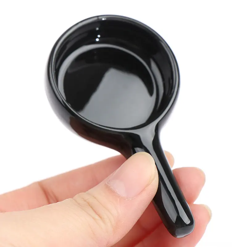 Ceramic Candle Holder With Handle Incense Small Tray For Burner