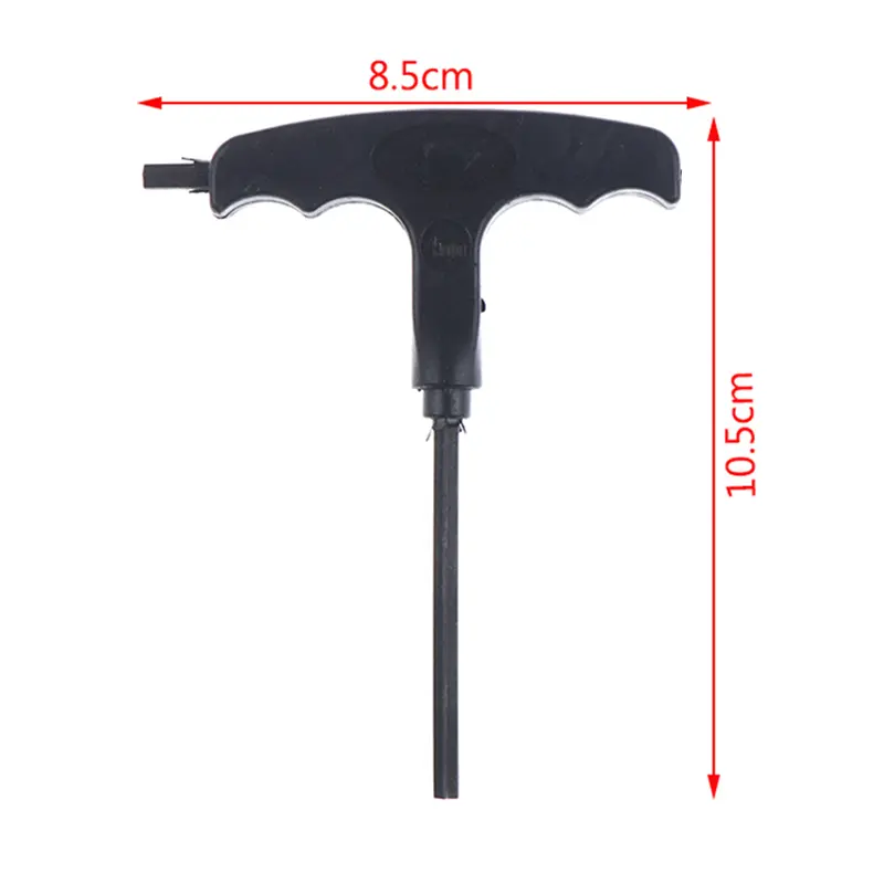 1Pc Roller Skate Shoes Toe Stop Spanner Inline T Handle Wrench Skates Skateboard Tool Accessories