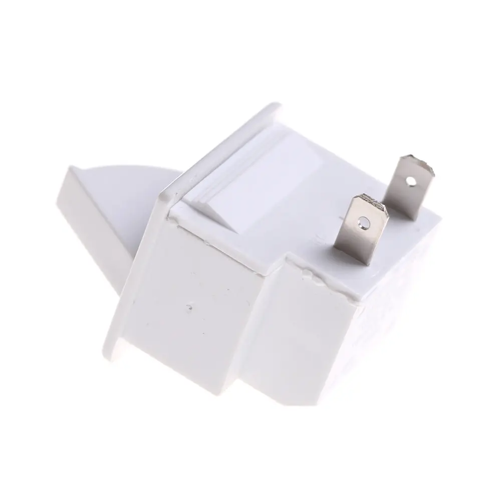 1pc Refrigerator Door Light Switch White Replacement Part Kitchen AC 5A 250V Lamp
