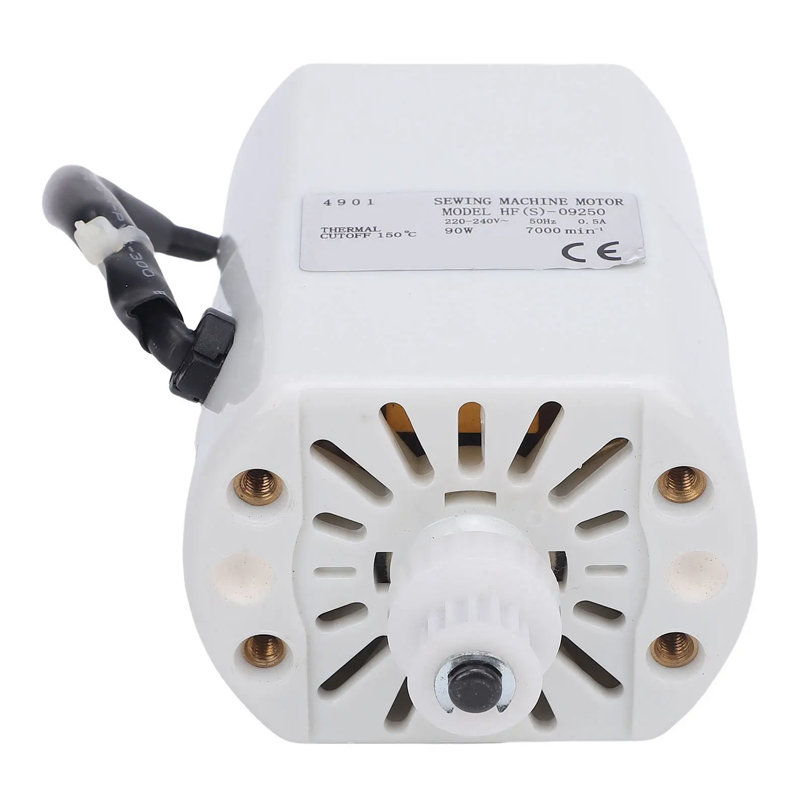 Home Sewing Machine Motor 50Hz 90W 7000RPM Electric Motor Replacement for Straight Curve Stitching Hemming Sewing Machine Motor