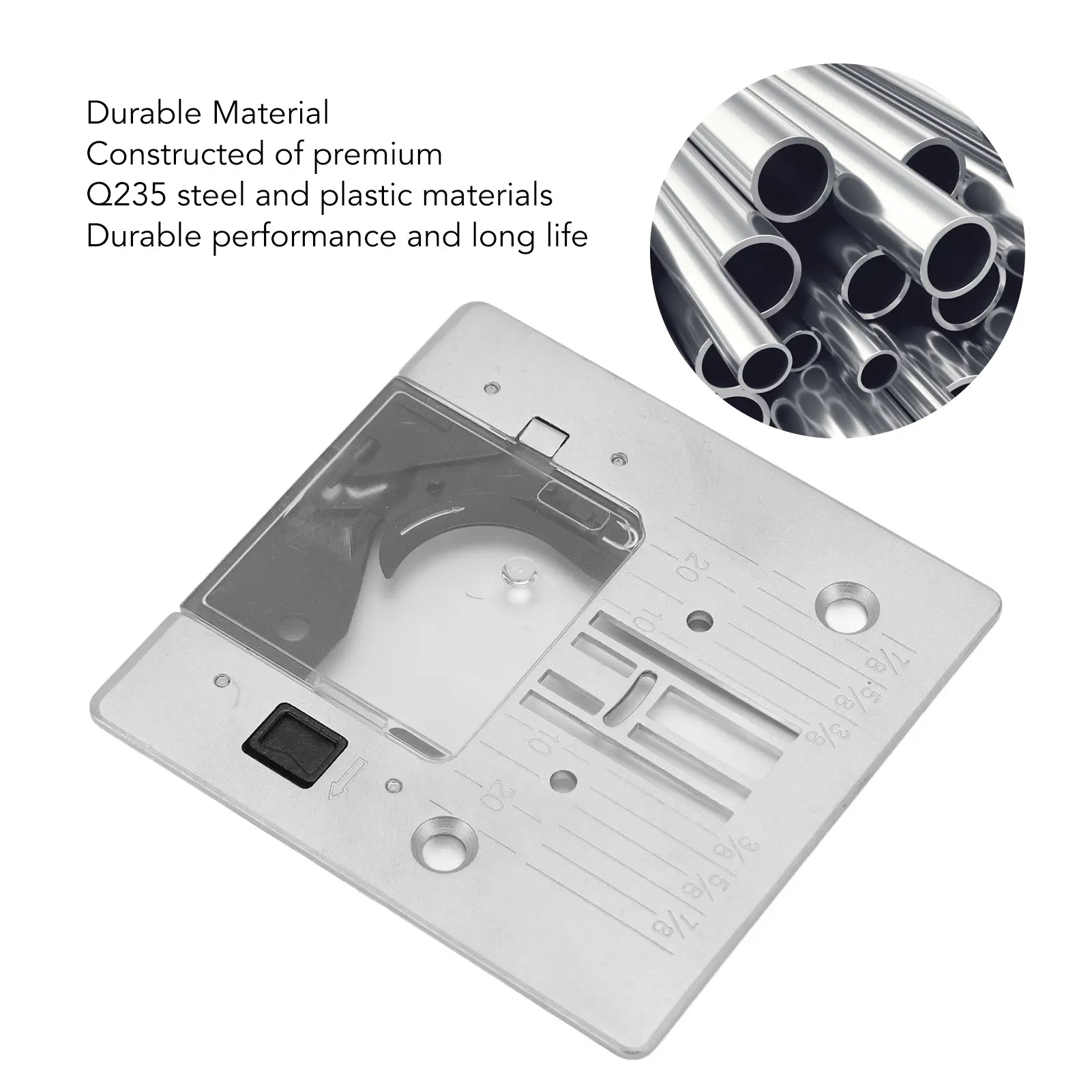 Replacement Needle Plate Sewing Machine Needle Plate Replacement Needle Plate with Cover Plate for Passport 2.0 Passport 3.0