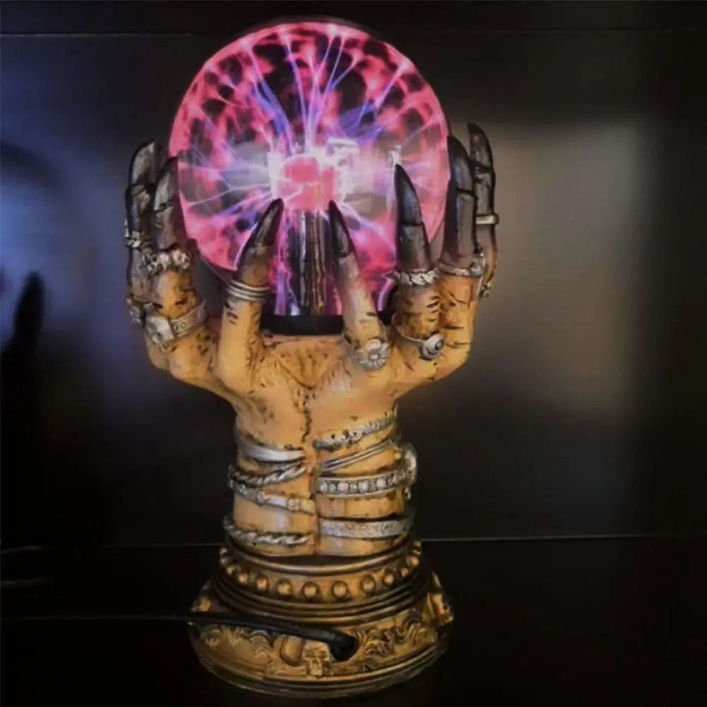 Halloween Crystal Ball Witch Celestial Crystal Ball Flashing Crystal Ball for Halloween Decoration Witch Celestial Crystal Ball