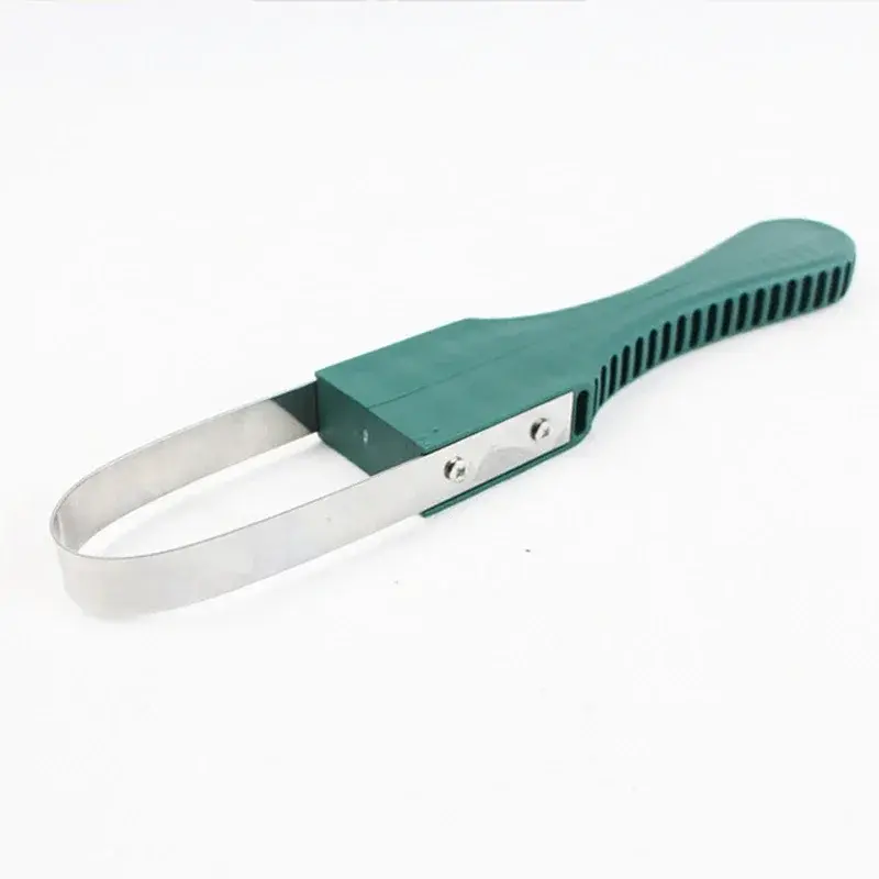 Gardening Weeding Tool Hand Loop Weeder Tool Iron Manual Portable for Weeding Loosening Planting Gardening Hand Loop Weeder Tool