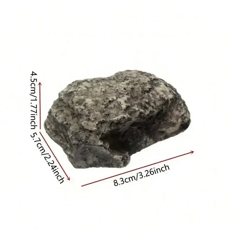New Hidden Doorstep Key Box Outdoor Courtyard Hidden Doorstep Simulated Small Stone Key Box Outdoor Spare Garden Key Storage Box
