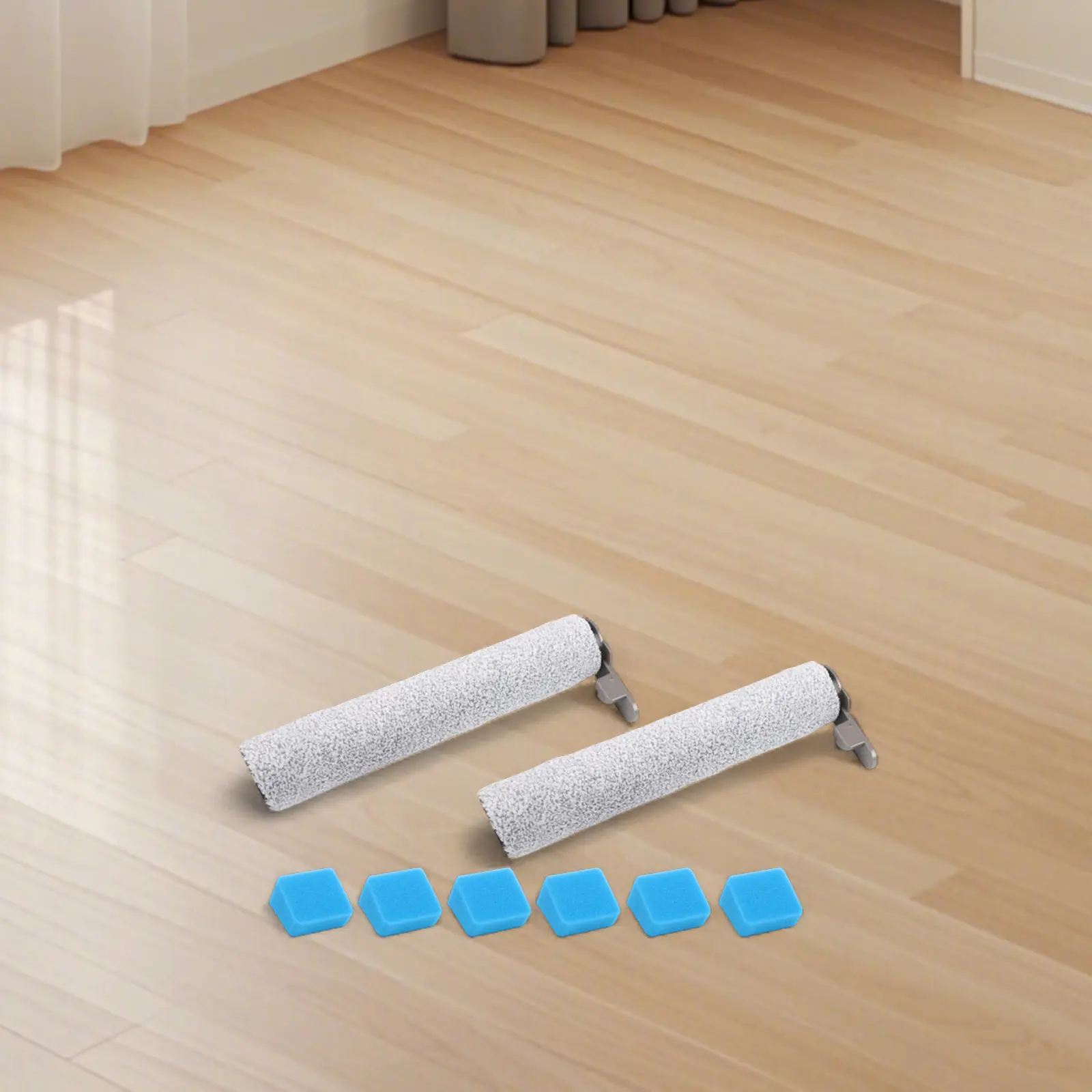 Main Side Brush Kit Roller Brush Filters Nylon Filtration Plastic Material Versatile Usage Lint Brush For Furniture Cleaning