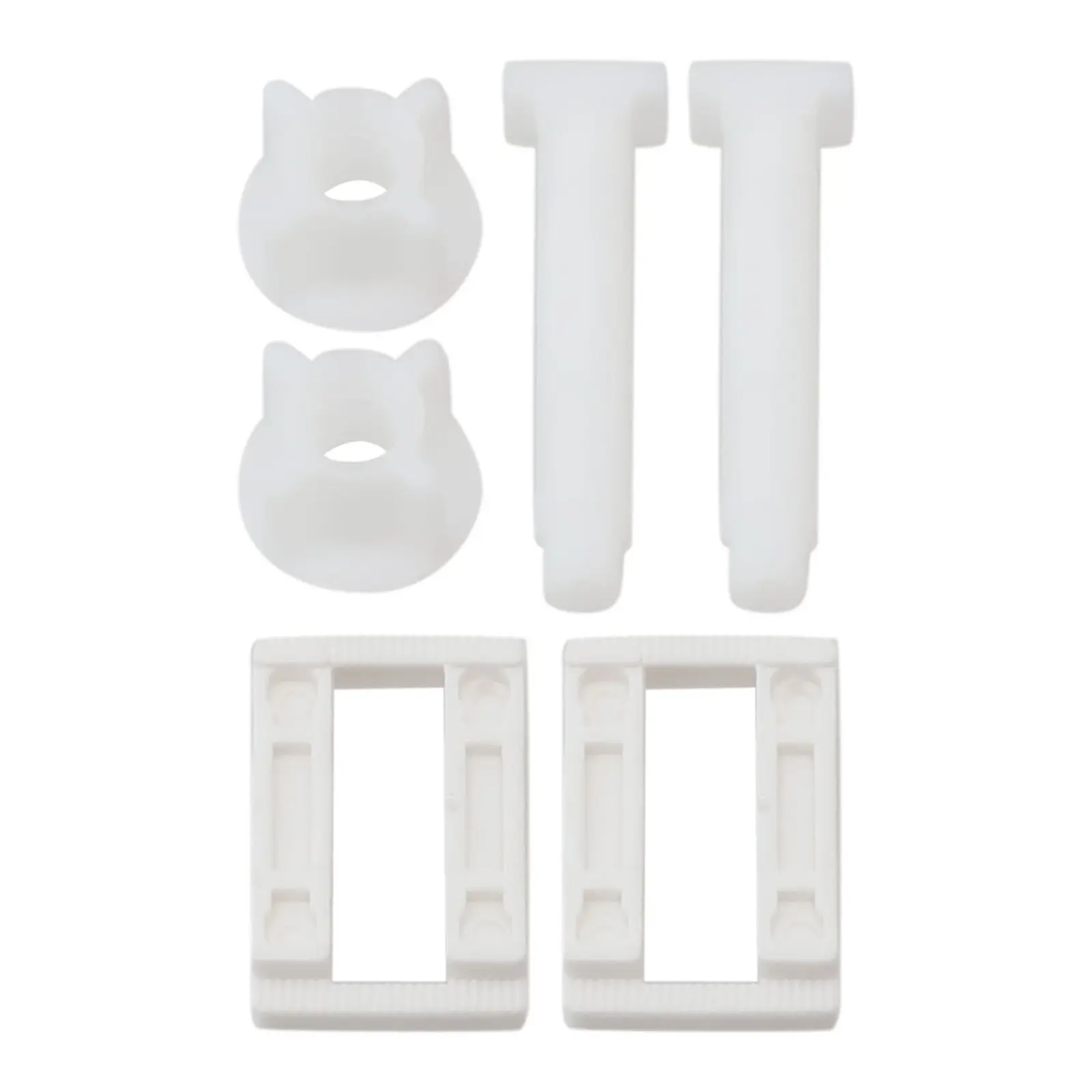 Home Improvement Toilet Parts Fixtures Toilet Hinge Screws Toilet Lid Hinge Screw Plastic Toilet Lid Hinge Screw Top AccessorieL