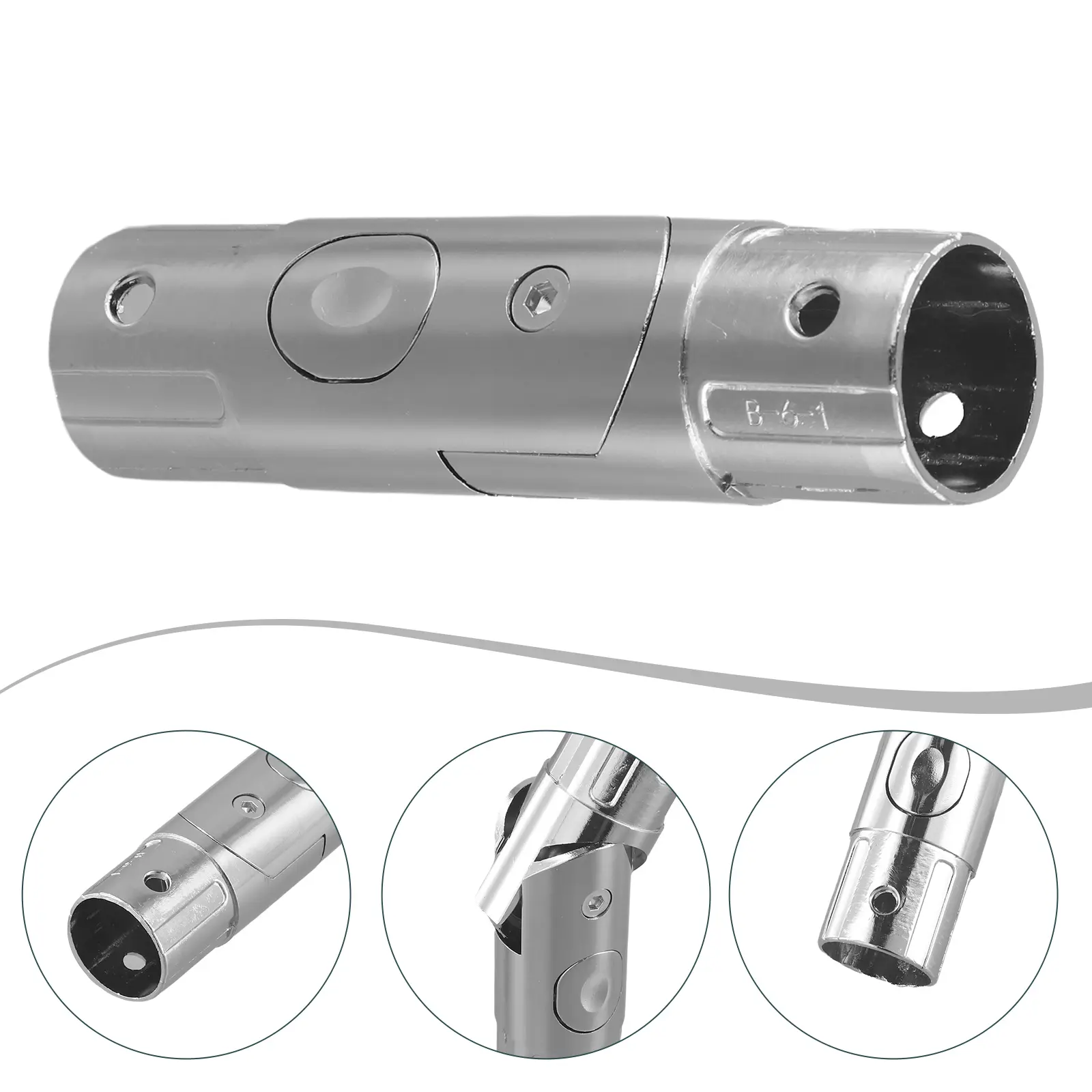 For Patio Umbrellas Umbrella Button Adjuster Umbrella Tilt Adjuster Outdoor Patio Silvery Color Stability And Durability