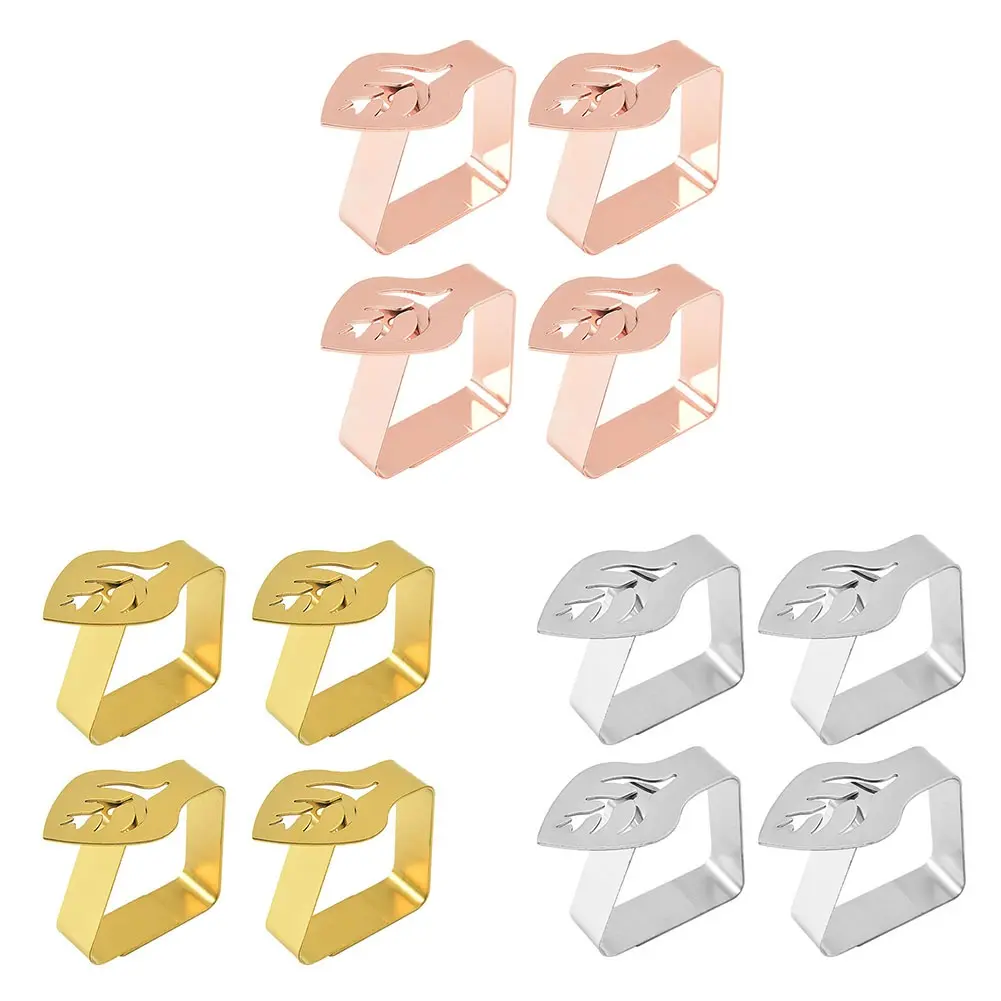 Clips Tablecloth Clips 430 Stainless Steel 6.6*3.8*5cm Desk Cover Clip Non-slip Tablecloth Holder Thickened Home