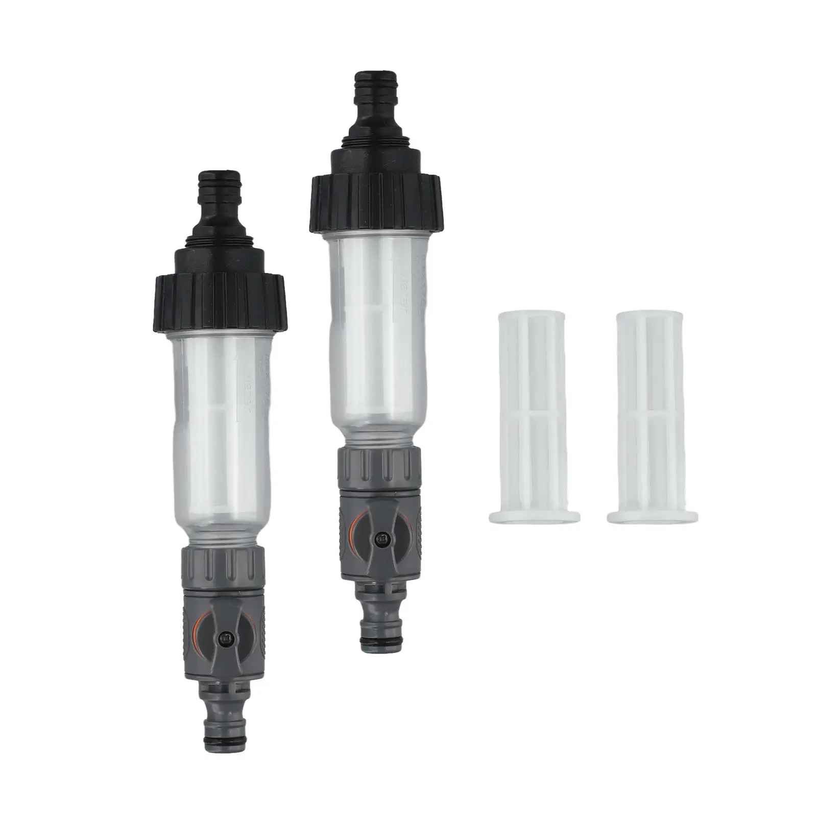 2set Water Filters Strainers Regulating Valves Quick Adapters For Water Tanks Containers Plastic Cleaning Tools Accessories