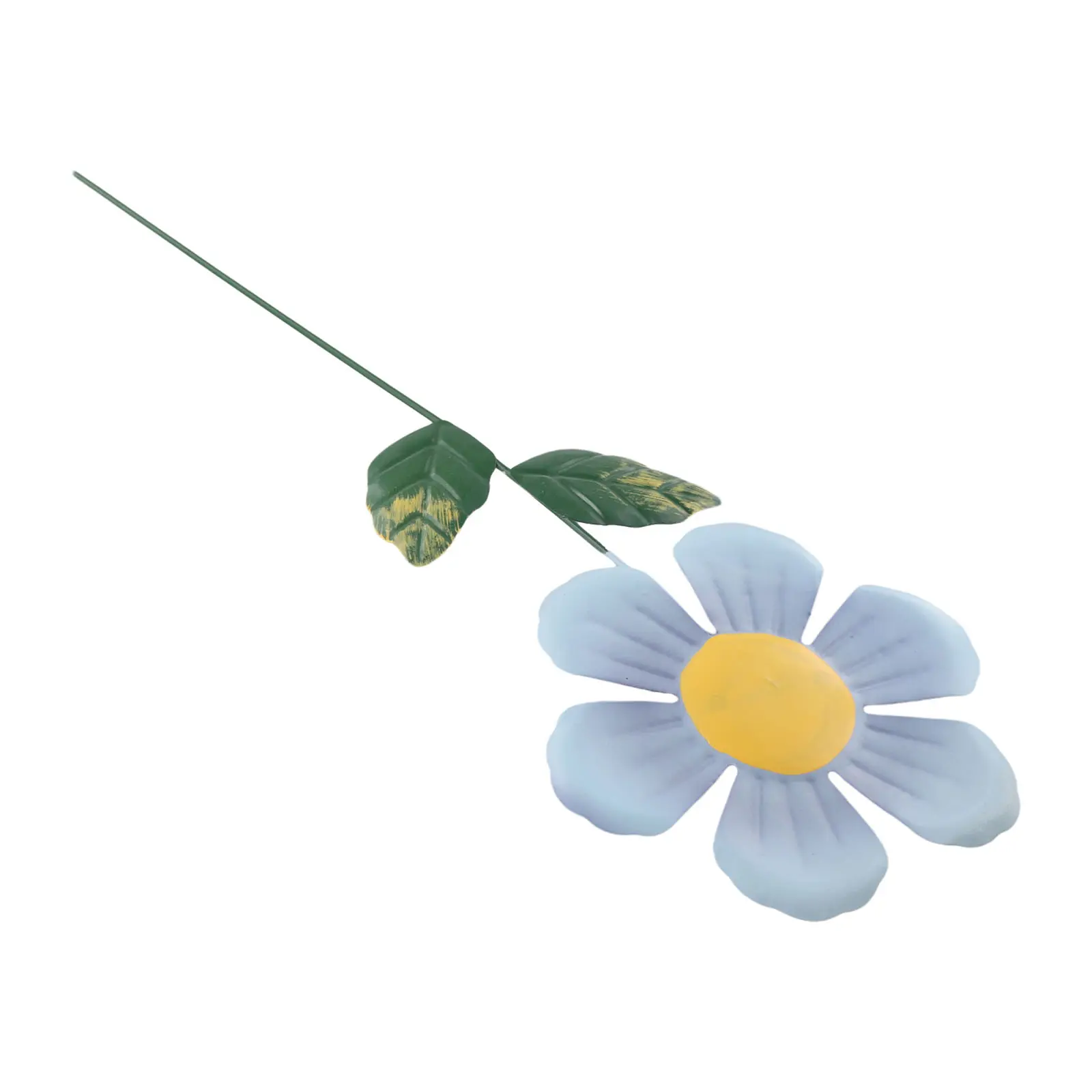 14*48cm Size Large Metal Flower Ornament Flower Garden Sculpture Delicate Petals Graceful Curves Long-lasting Metal
