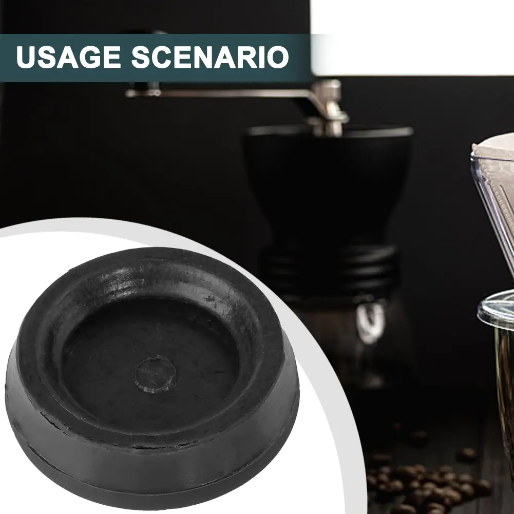 Adapter Seal Plunger Cap Easy To Replace Fitting Silicone Tool Accessory Assembly Black For Aeropress Coffee Press Home Maker