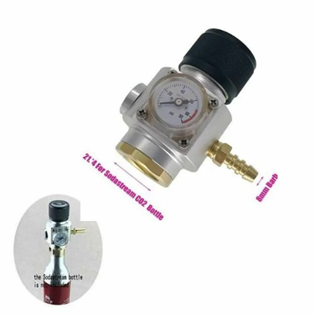 Carbonation Process 1 Meter Carbon Dioxide Regulator Versatile Brewing Equipment Set Beer Versatile Compatibility