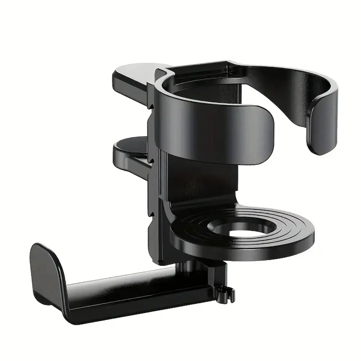 Adjustable Cup Holder For Desk Office Supplies Workspace Organizer Under Desk Clamp Easy Installation Secure Grip