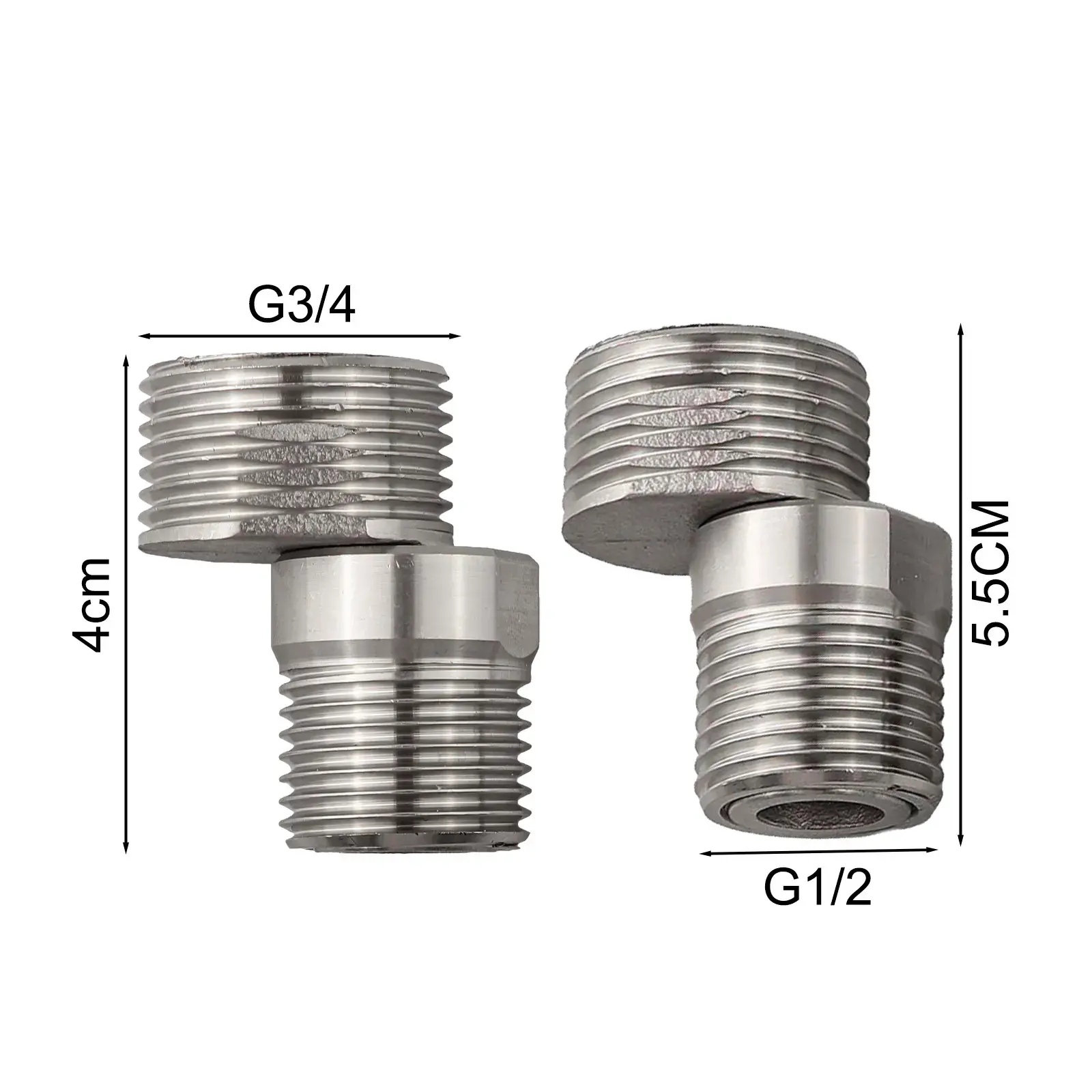 Practical Water Supply 360 Degree Adjustable Adapter Easy To Install Flexible Positioning Individual Adjustment