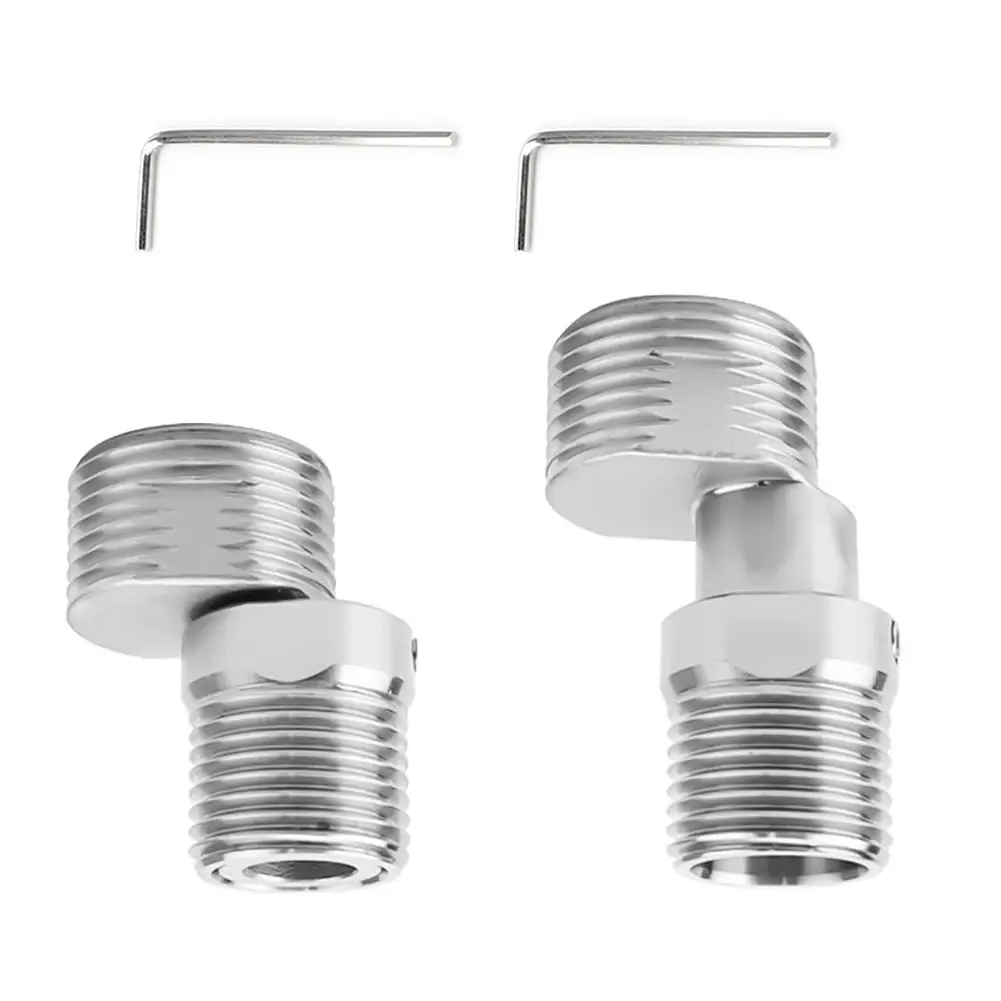 Practical Water Supply 360 Degree Adjustable Adapter Easy To Install Flexible Positioning Individual Adjustment