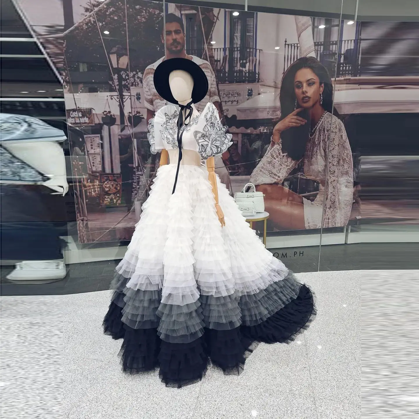 Luxury Layered Tulle Skirt For Wedding Evening Prom Custom Made Women Extra Puffy Skirts Ruffles With Train Ladies Formal Event