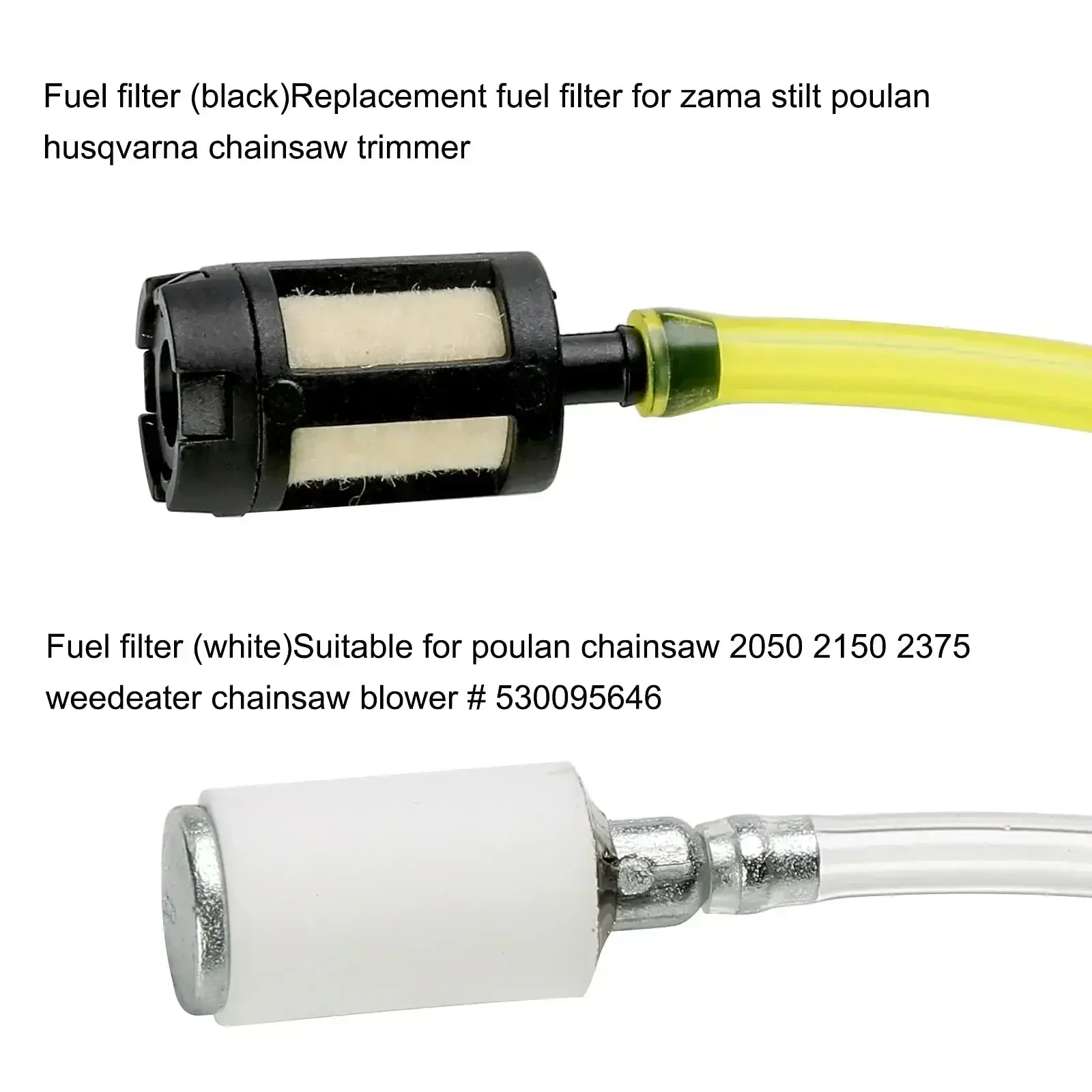 Universal Fuel Line Hose Tube Primer Bulb Spare Parts Chainsaw Blowers Trimmer Carburetor For McCulloch For Chainsaw