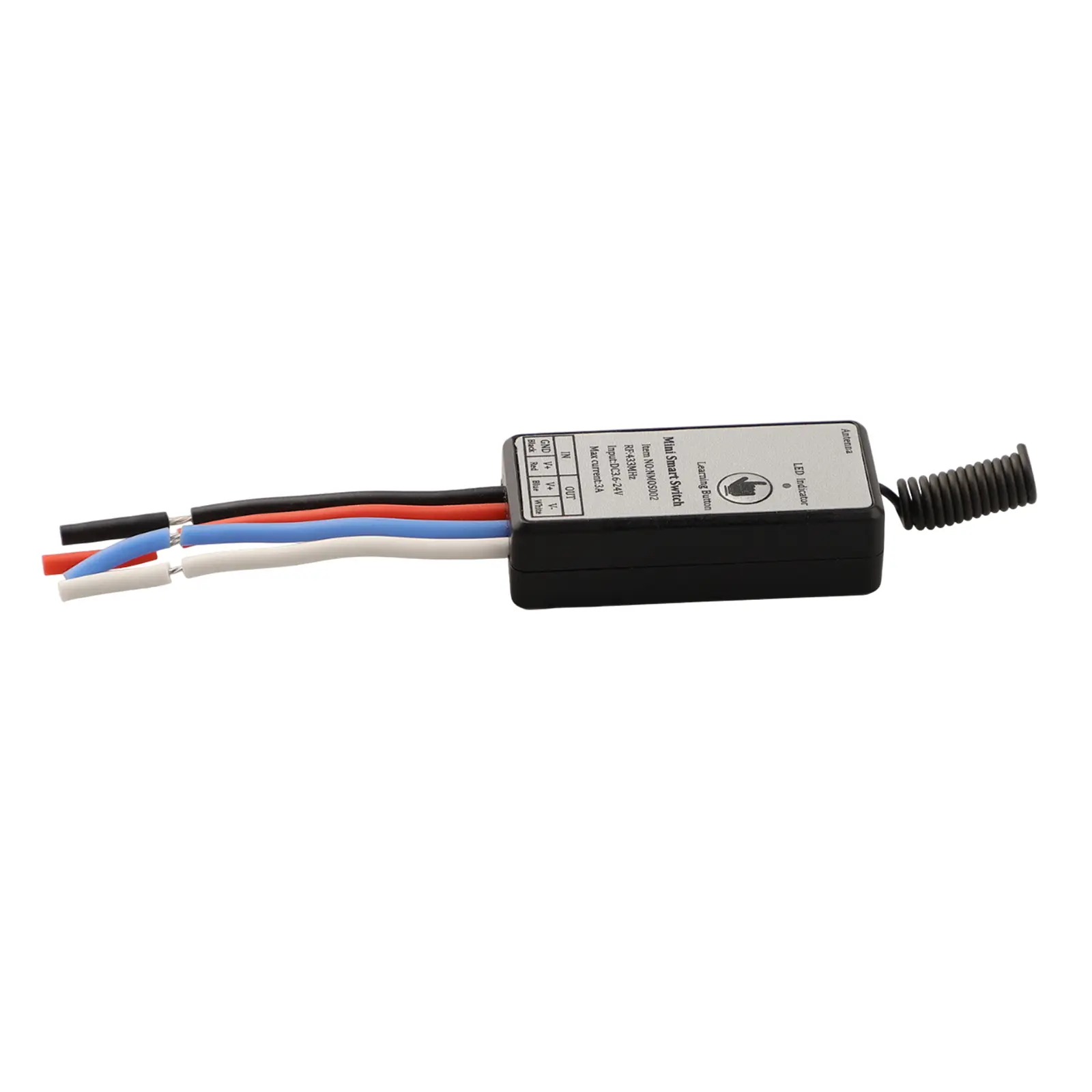 Compact Wireless Remote Control Feeder Activator Compatible with Standard 6V and 12V Feeders for Easy Activation