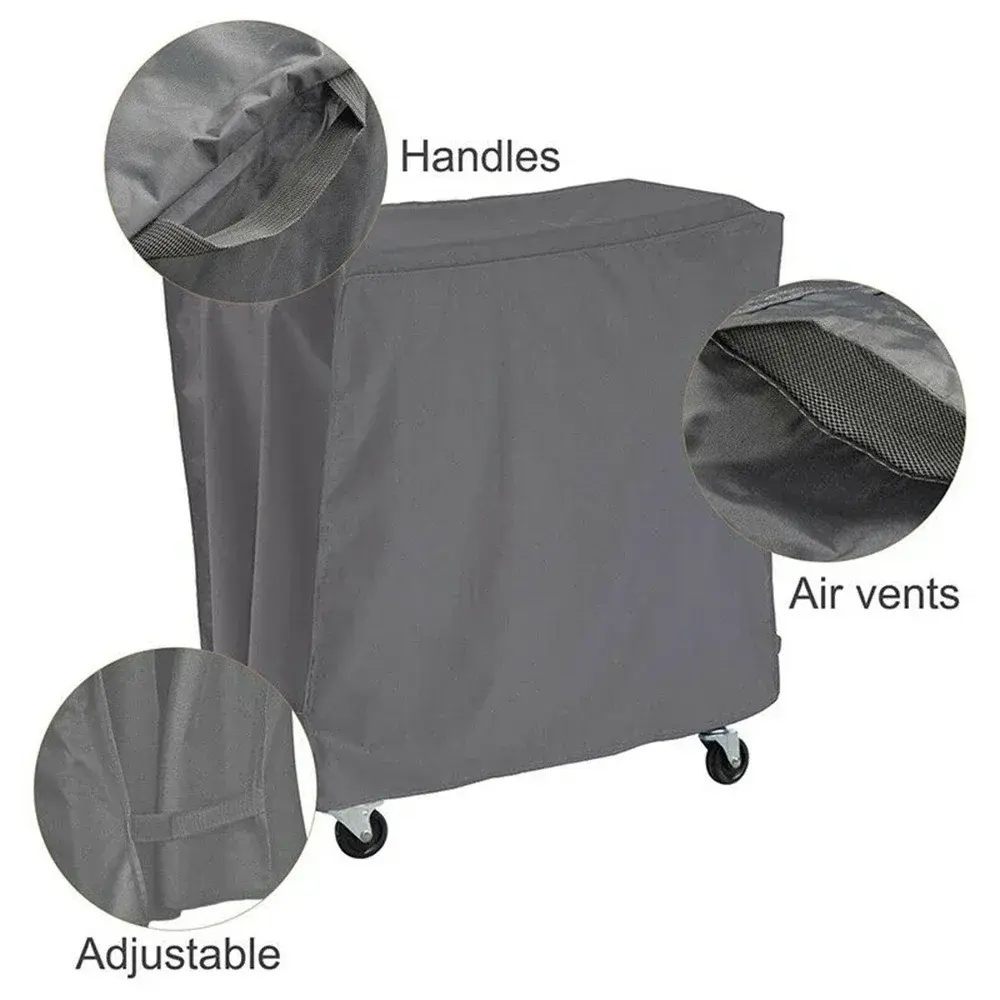 Waterproof Outdoor Cooler Cart Cover, UV Coating, Protect Your 80 Quart Rolling Cooler from Rain, Sunlight, and Dust