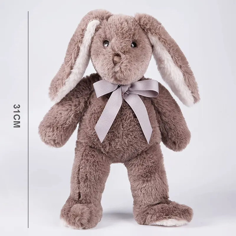 31cm Long Ear Bunny Rabbit Plush Toys Cute Cartoon Soft Stuffed Animals Toy Dolls Kids Children Birthday Gift