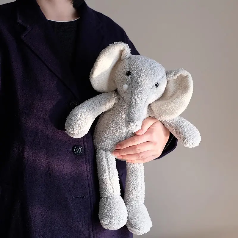 40cm Soft Plush Toys Stuffed Animals For Girls Baby Cute Cartoon Elephant Frog Bunny Panda For Kids Boys Children Gifts