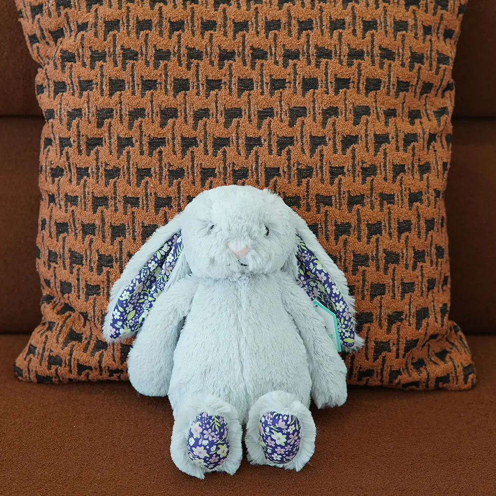 Long Ear Bunny Cartoon Toy Dolls For Kids Adorable Rabbit Stuffed Animal Doll Children Sleeping Companion Birthday Wedding Gift