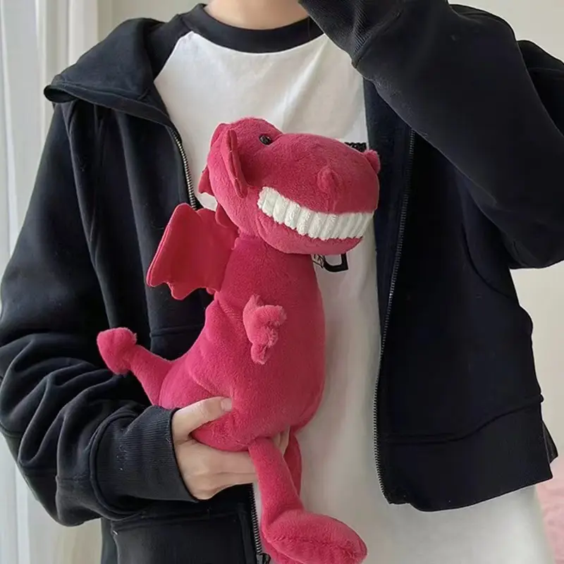 35cm Lovely Dinosaur Plush Toys Super Soft Cartoon Stuffed Animal Dino Dolls for Kids Baby Hug Doll Sleep Pillow Home Decor