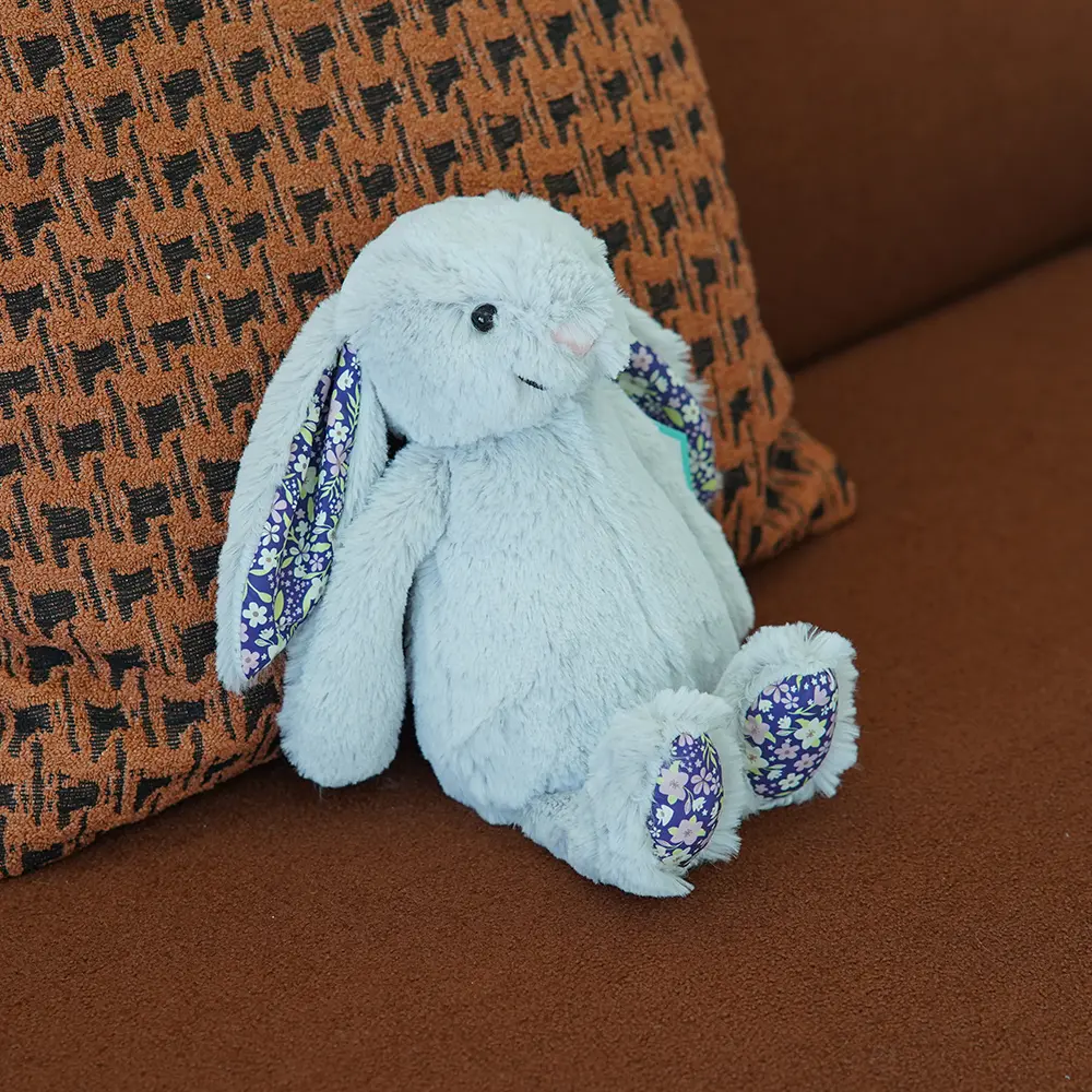 Long Ear Bunny Cartoon Toy Dolls For Kids Adorable Rabbit Stuffed Animal Doll Children Sleeping Companion Birthday Wedding Gift