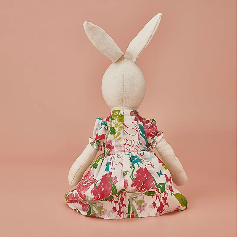 40cm Long Legs Girls Doll With Skirt Home Decoration Cute Bunny Plush Toy for Children Sleeping Mate Girl Baby Gifts