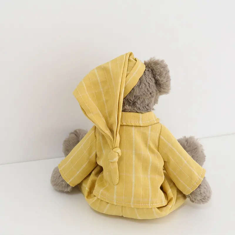 Soft Teddy Bear Stuffed Animal Toys Bed Room Sofa Decoration Sleeping Companion Doll Christmas Birthday Gift