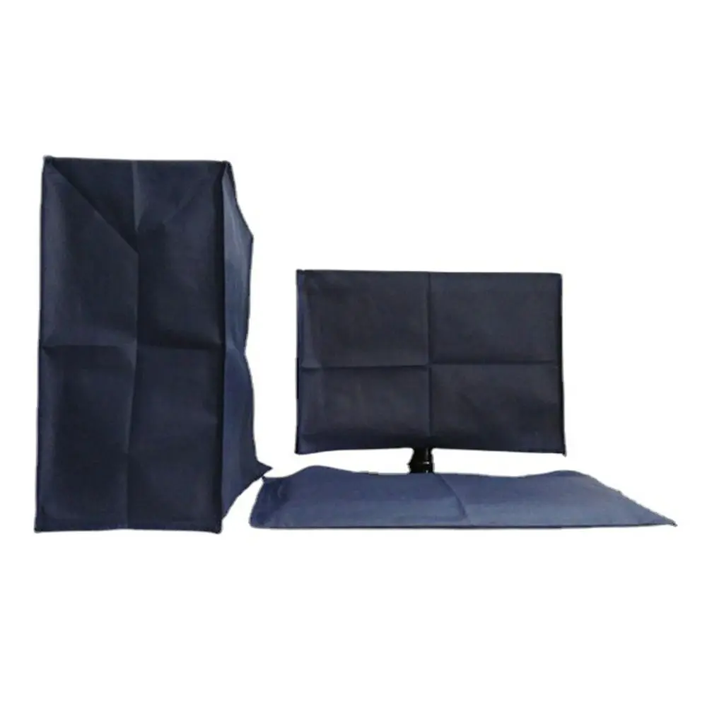 3PCS Dust Cover Desktop Monitor Computer PC Dustproof Case Keyboard Tower Computer Protective Cover
