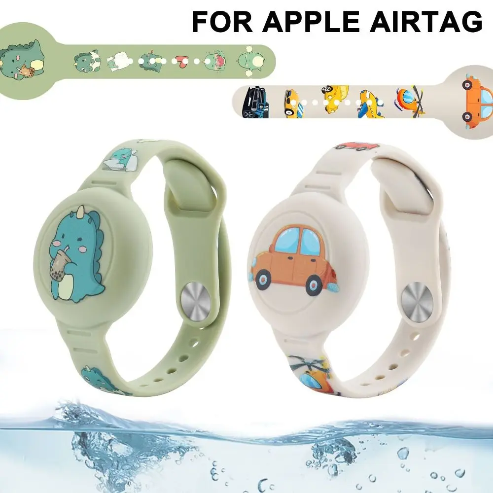New Waterproof Silicone Strap for Apple Airtag Holder Wristband Kids Silicone Case Bracelet Children for AirTags Case Watch Band