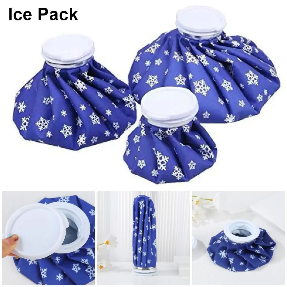 1Pcs Reusable Ice Bags Pain Relief Ice Pack Hot/Cold Therapy Various Sizes Cooler Bag Injury Care Cold Pack for Knee Head Leg
