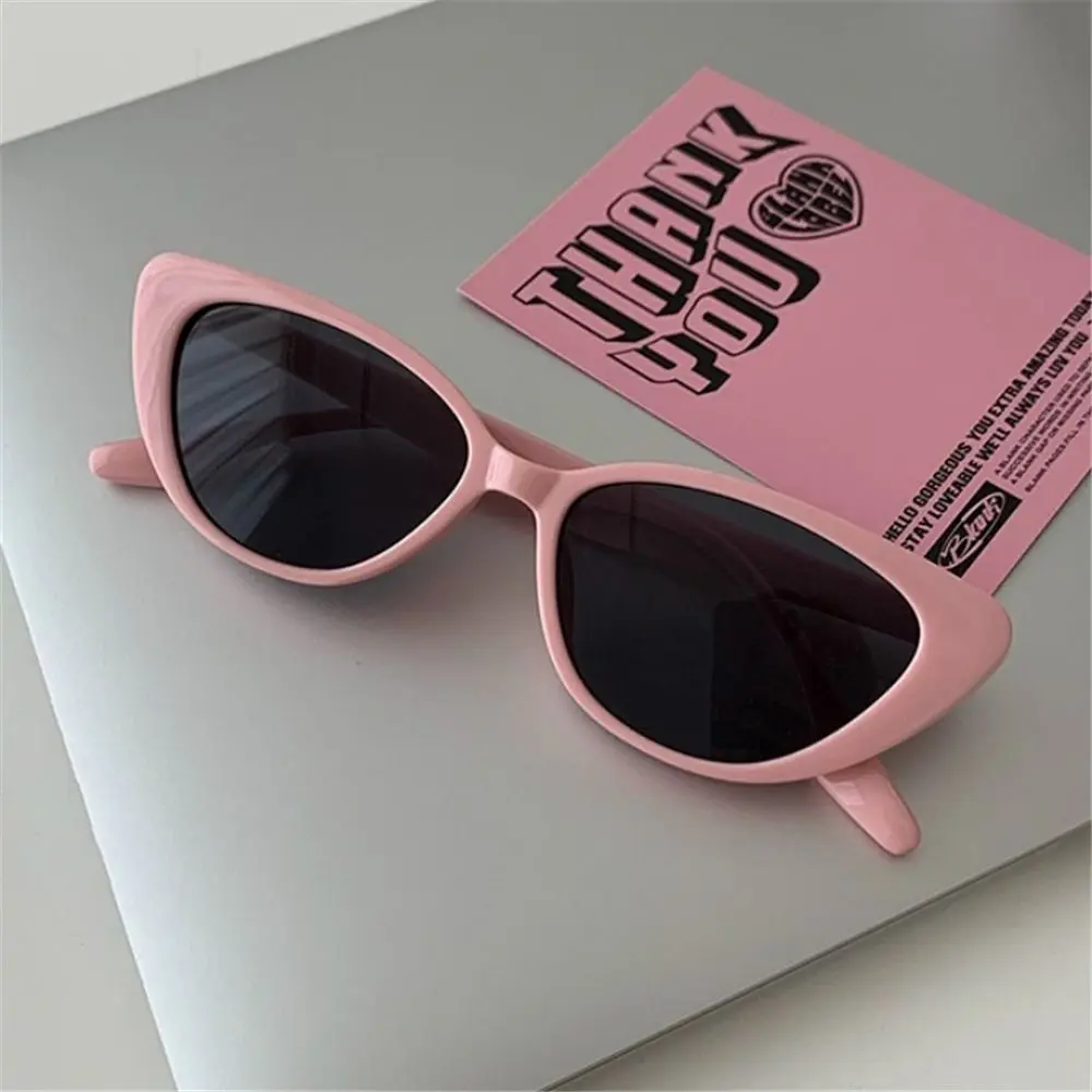 Retro Small Frame Cat Eye Shape Sunglasses Colorful UV400 Sun Protection Sun Glasses Shades for Women
