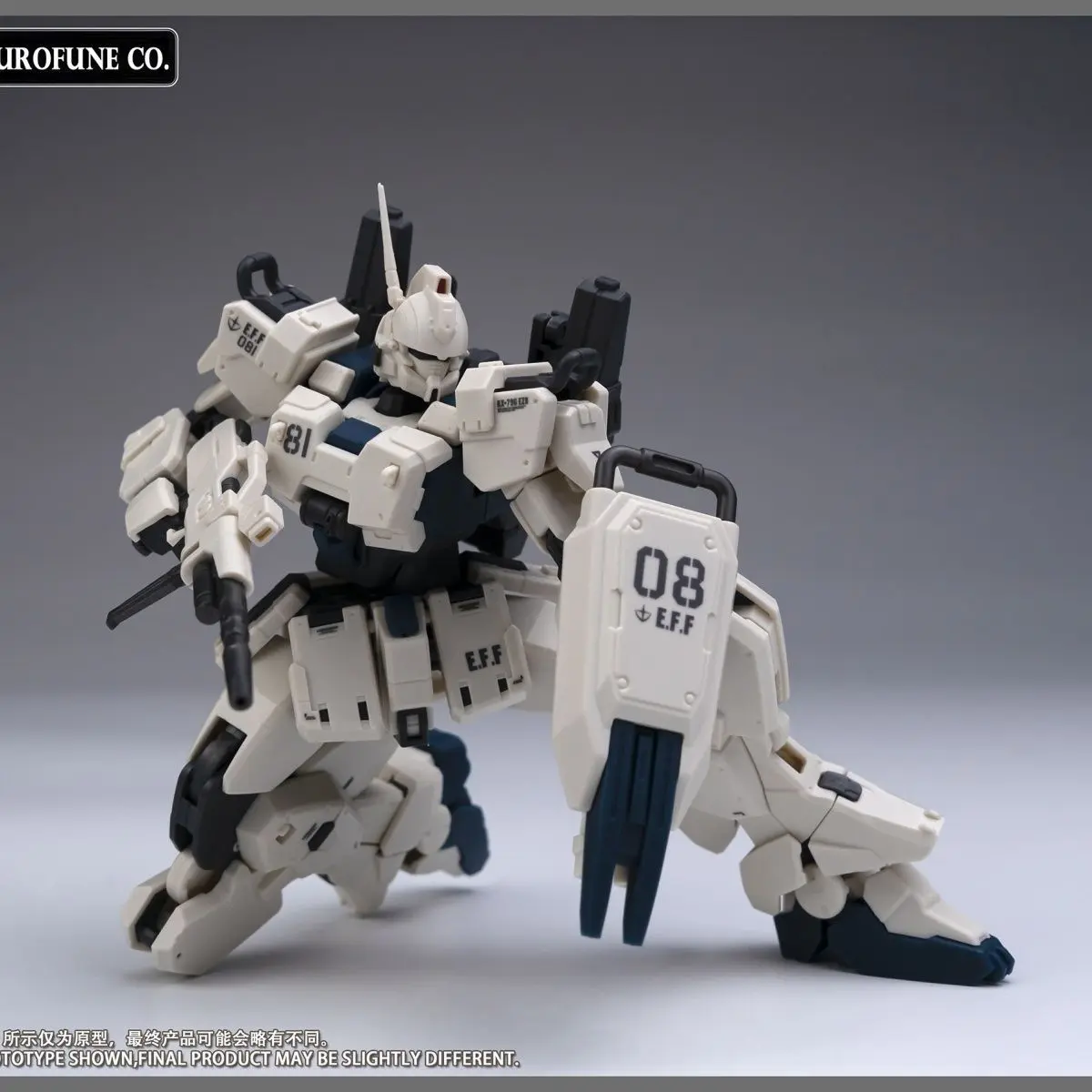 kurofune model Hg 1/144 Rx-79 G Ez-8 Assembly Model Movable Joints Collectible robot kits Models Kids Gift