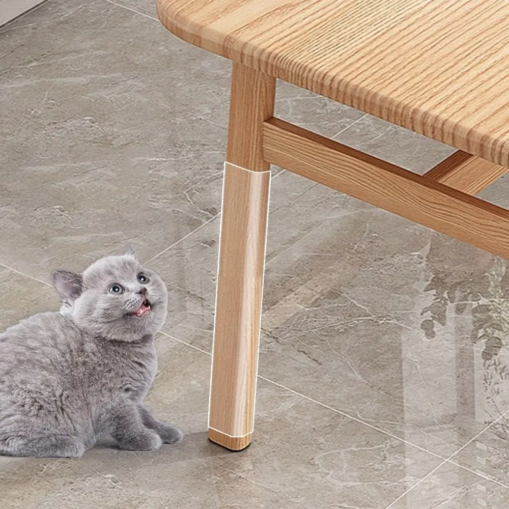 Transparent Anti-cat Scratching Stickers Self-adhesive Anti-cat Scratch Guard Mat Durable PVC Sofa Protection Sticker