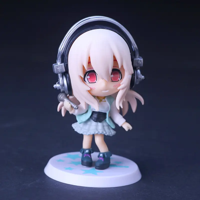 SUPER SONICO THE ANIMATION Anime Figures SUPER SONICO Kawaii Model Doll Peripherals Figures Manga Anime Action Gift Toys Game