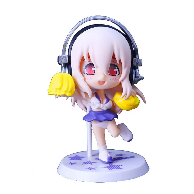 SUPER SONICO THE ANIMATION Anime Figures SUPER SONICO Kawaii Model Doll Peripherals Figures Manga Anime Action Gift Toys Game
