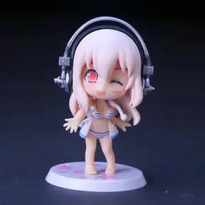 SUPER SONICO THE ANIMATION Anime Figures SUPER SONICO Kawaii Model Doll Peripherals Figures Manga Anime Action Gift Toys Game