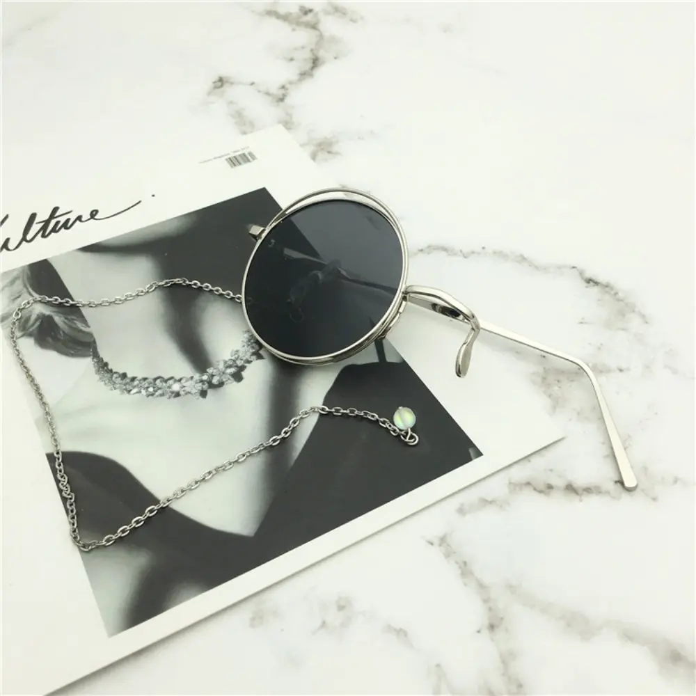 Cos Monocle Glasses For Men Women The Same One-Sided Anime Retro Steampunk Style Fag Thief British Style Eyeglass Frame