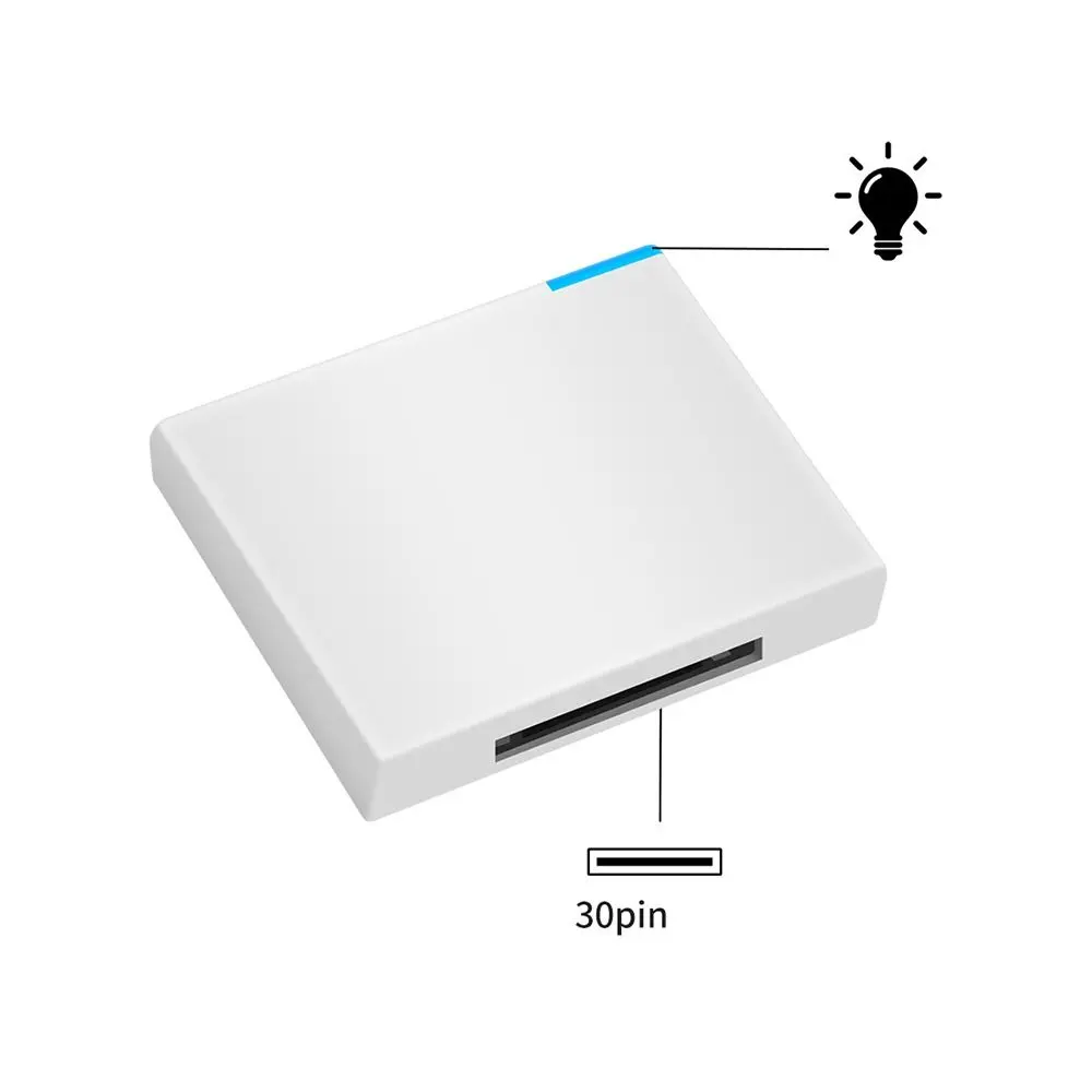 30 Pin Bluetooth-compatible 5.0 Audio Receiver Stero Wireless Music Adapter A2DP For iPod/iPhone Speaker Sound Dock