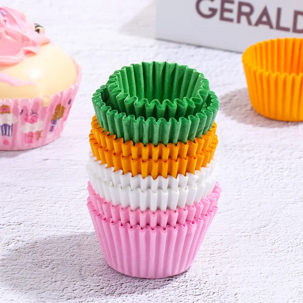500/1000PCS Mini Colorful Cake Paper Cups Cupcake Chocolate Paper Liners Baking Muffin Box Cup Case Tray Decorating Tools