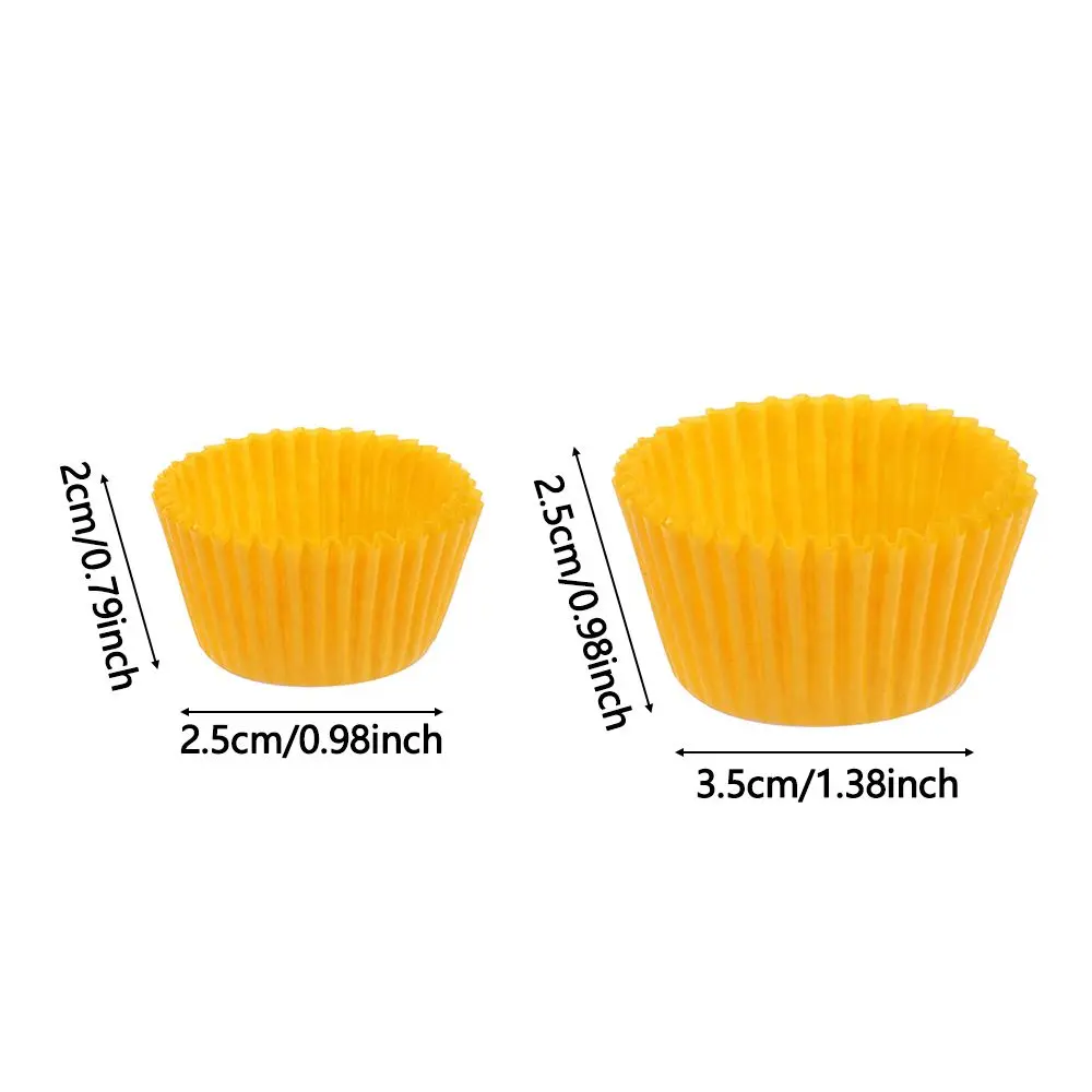 500/1000PCS Mini Colorful Cake Paper Cups Cupcake Chocolate Paper Liners Baking Muffin Box Cup Case Tray Decorating Tools