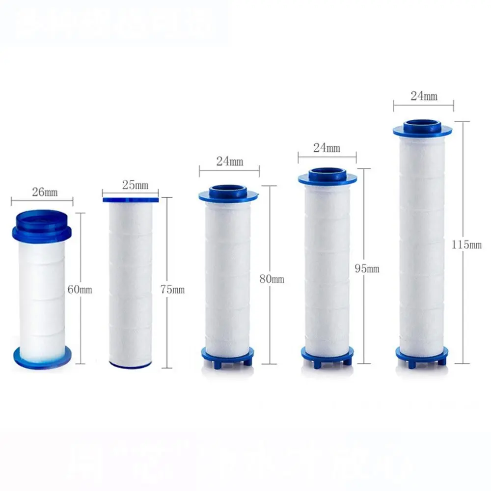 5Pcs Shower Head Replacement PP Cotton Filter Cartridge Water Purification Bathroom Accessory for Most Hand Held Bath Sprayer